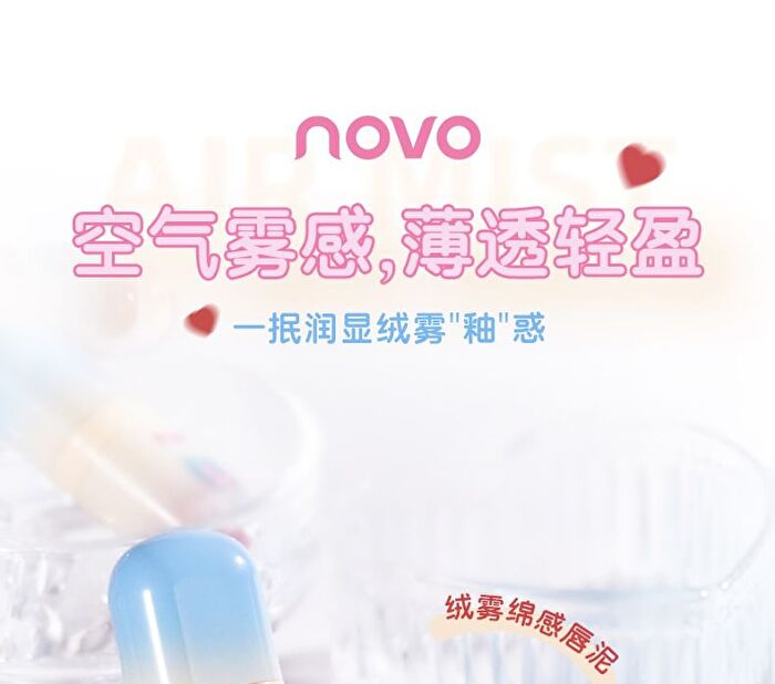 Velvet Mist Cotton Feel Lip Mud - 6 Colours - 100# - 5g
