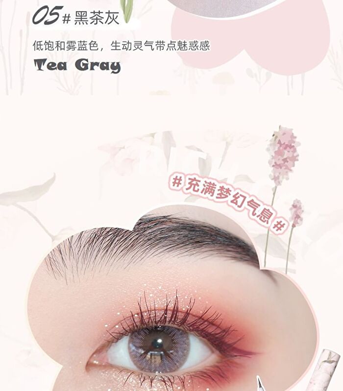 Ultra Fine Liquid Eyeliner Pen - 6 Colours - 02# Dark Brown - 0.6ml