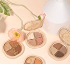 Portable 4 Colours Eyeshadow Palette - 05# - 6g