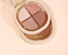 Portable 4 Colours Eyeshadow Palette - 05# - 6g