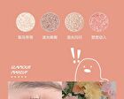 Portable 4 Colours Eyeshadow Palette - 05# - 6g