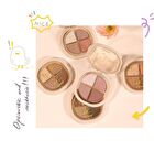 Portable 4 Colours Eyeshadow Palette - 05# - 6g