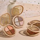 Portable 4 Colours Eyeshadow Palette - 05# - 6g
