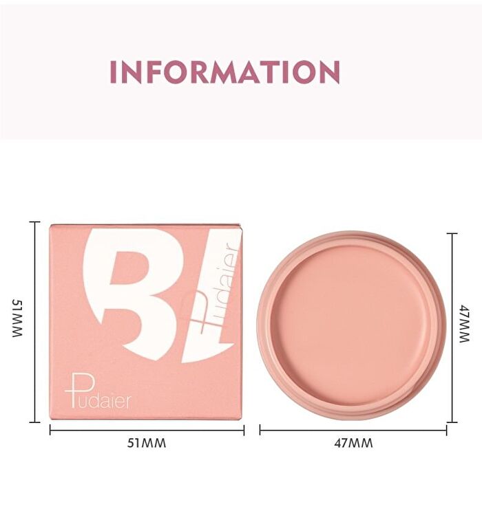Matte Cream Blush - 9 Colors - #08 - 8g
