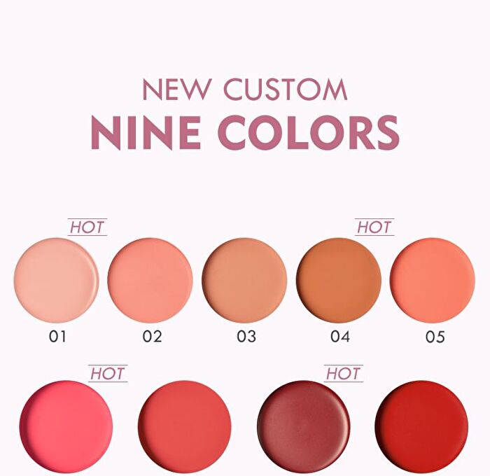 Matte Cream Blush - 9 Colors - #08 - 8g