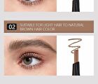 3 In 1 Eyebrow Pencil / Powder / Cream - 6 Colors - #03 - 3g