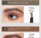 3 In 1 Eyebrow Pencil / Powder / Cream - 6 Colors - #03 - 3g