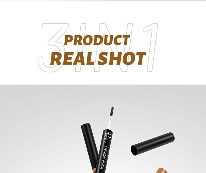 3 In 1 Eyebrow Pencil / Powder / Cream - 6 Colors - #03 - 3g