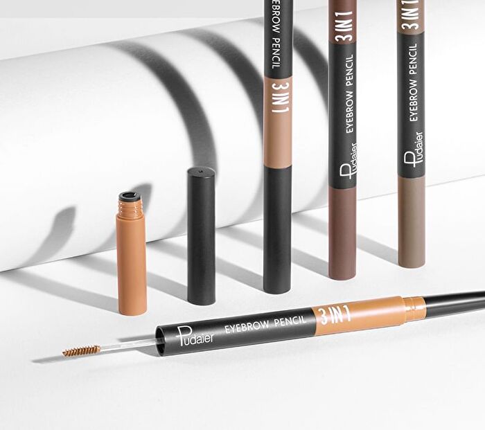 3 In 1 Eyebrow Pencil / Powder / Cream - 6 Colors - #03 - 3g