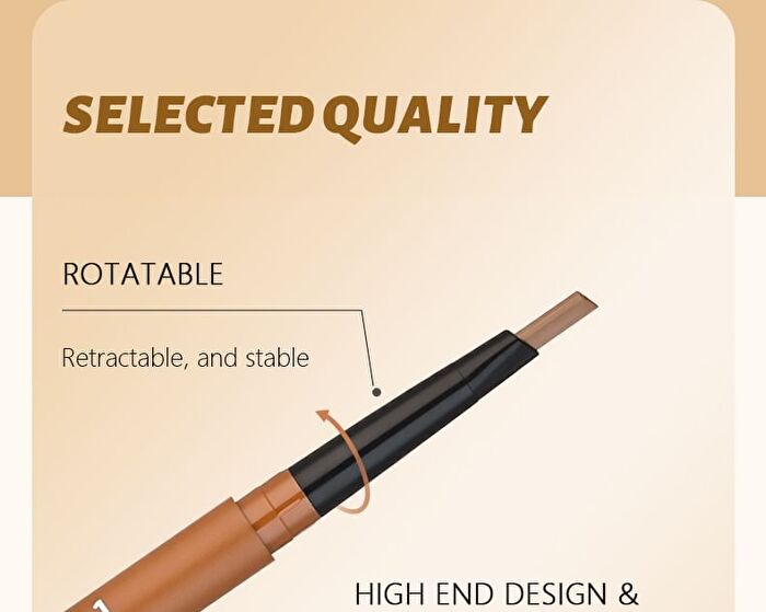 3 In 1 Eyebrow Pencil / Powder / Cream - 6 Colors - #03 - 3g