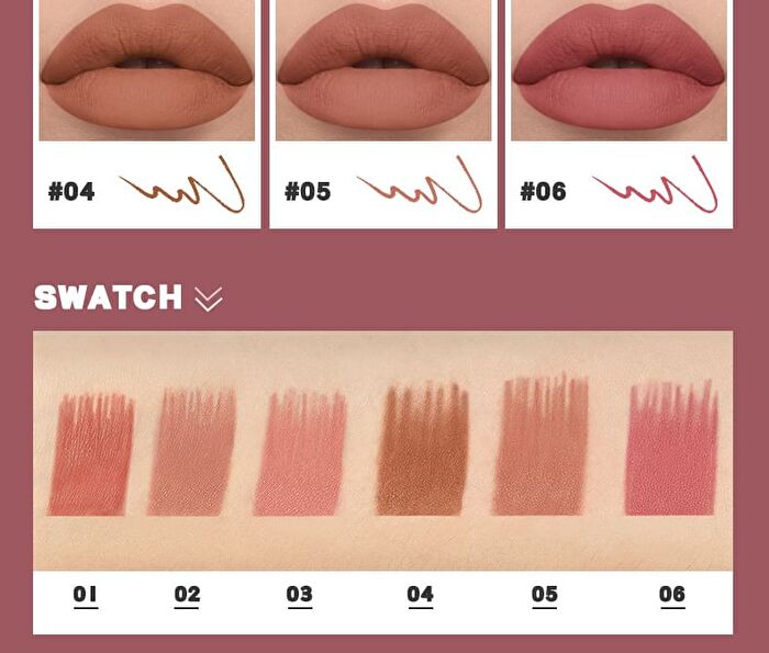 Matte Lippie Pencil - 12 Colors - #01 - 2g