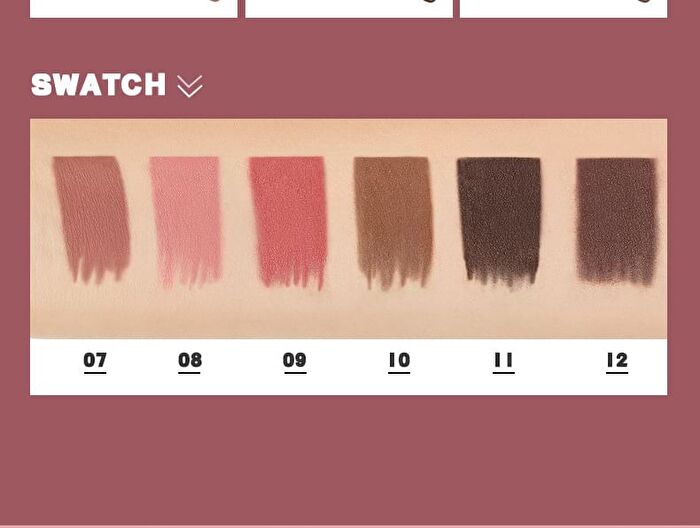 Matte Lippie Pencil - 12 Colors - #01 - 2g