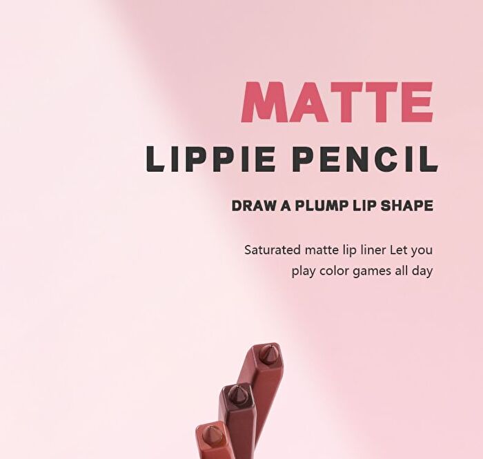 Matte Lippie Pencil - 12 Colors - #01 - 2g