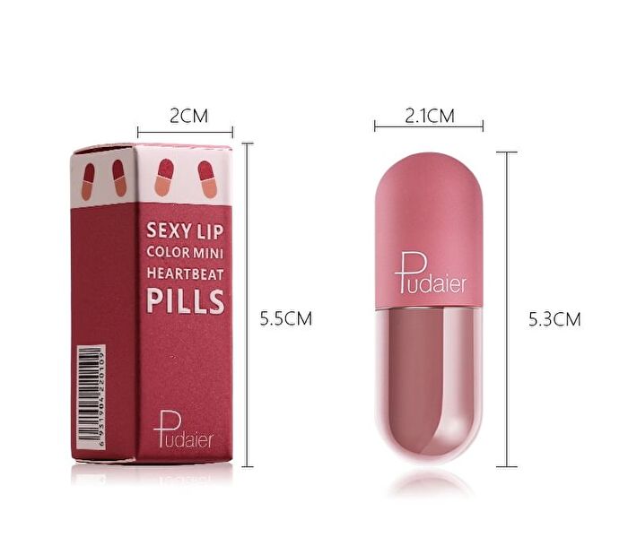 Mini Capsule Matte Liquid Lipstick - 18 Colors - 909# - 4.5ml