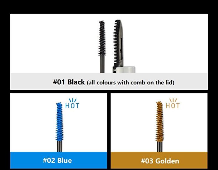 Volumizing & Lengthening Colored Mascara - 9 Colors - #05 Red - 6g