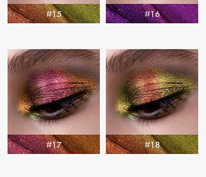 Multi-Chrome Liquid Shimmer Eyeshadow - 19 Colors - #06 - 1.5g