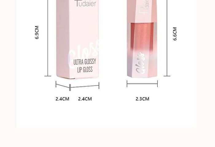 Ultra Glossy Lip Gloss - 8 Colors - #05 - 3g