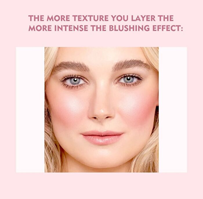 Temperature Change Glassy Highlighting Blush - 02# Glitter - 10g