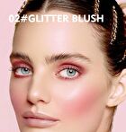 Temperature Change Glassy Highlighting Blush - 02# Glitter - 10g