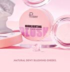 Temperature Change Glassy Highlighting Blush - 02# Glitter - 10g
