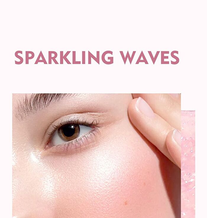 Temperature Change Glassy Highlighting Blush - 02# Glitter - 10g