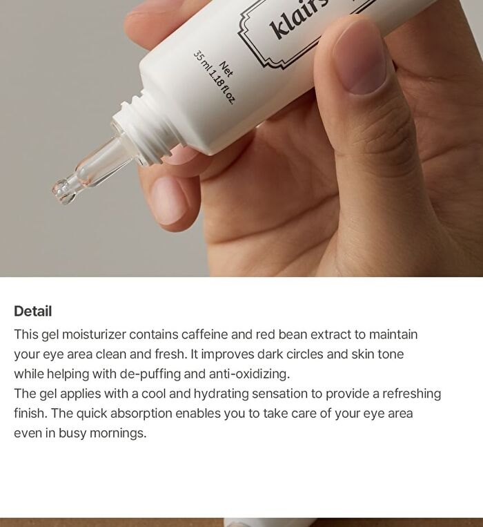 Dear, Klairs Fundamental Eye Awakening Gel - 2024 Version - 35ml