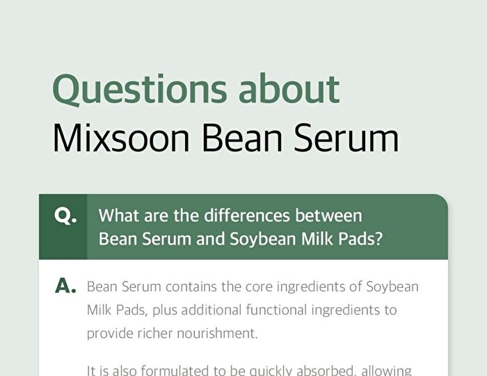 mixsoon Soybean Milk Serum - 50ml