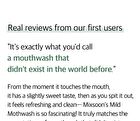 Shine Muscat Mouth Wash - 11ml x 10 sticks