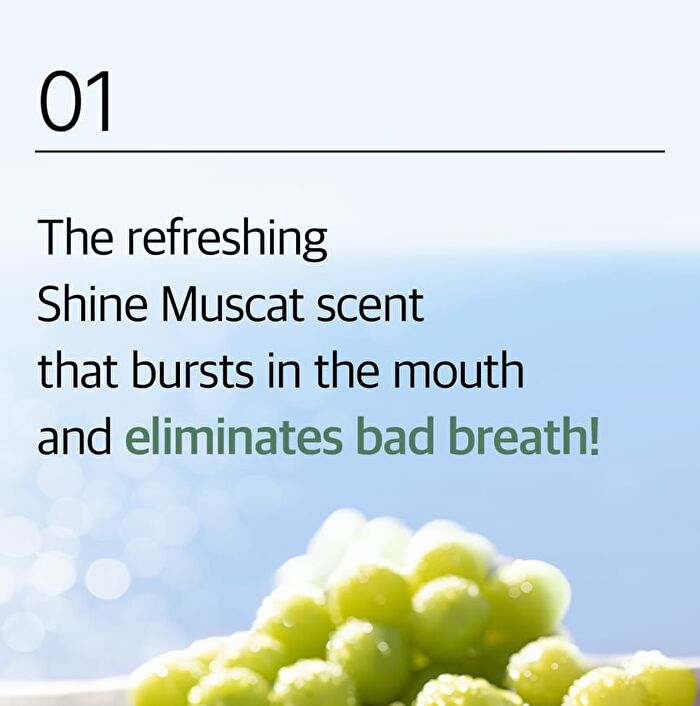 Shine Muscat Mouth Wash - 11ml x 10 sticks