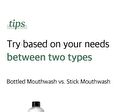 Shine Muscat Mouth Wash - 11ml x 10 sticks