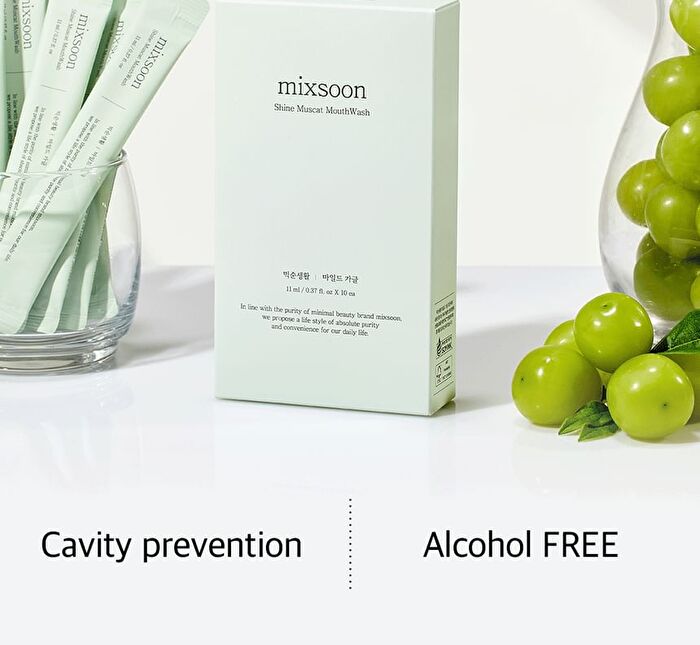 Shine Muscat Mouth Wash - 11ml x 10 sticks