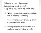 Shine Muscat Mouth Wash - 11ml x 10 sticks