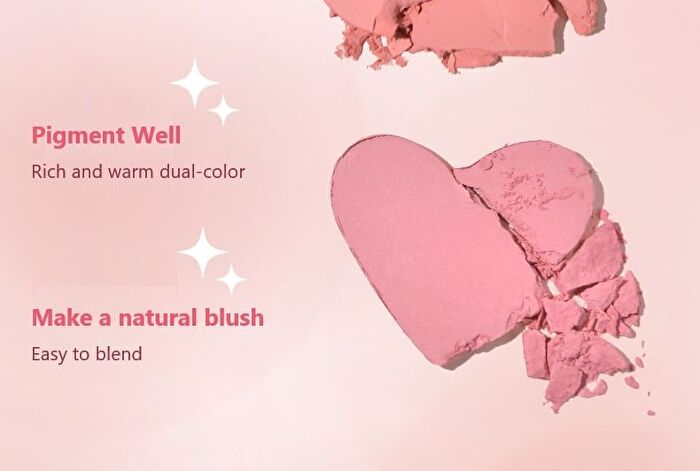 Heart Love Blusher - 2 Colors (4-5) - #G04 Cream Chestnuts - 3.2g