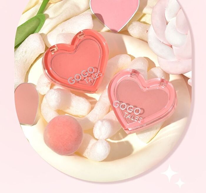 Heart Love Blusher - 2 Colors (4-5) - #G04 Cream Chestnuts - 3.2g