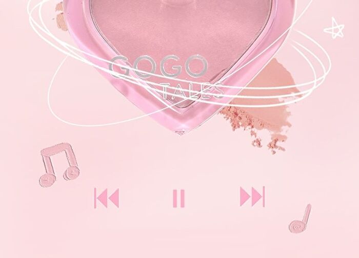 Heart Love Blusher - 2 Colors (4-5) - #G04 Cream Chestnuts - 3.2g
