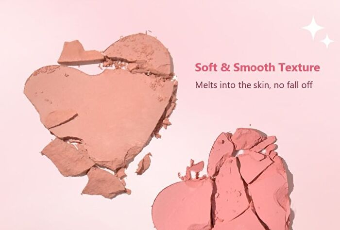 Heart Love Blusher - 2 Colors (4-5) - #G04 Cream Chestnuts - 3.2g