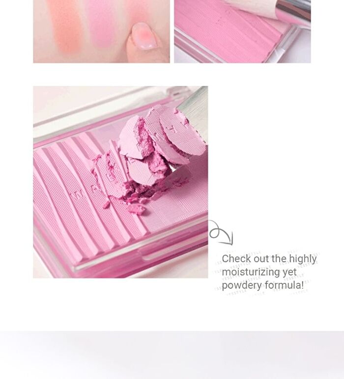 Wakemake Sheer Layering Dual Blusher - 7 Colors - #02 Fairy