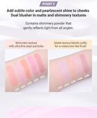 Wakemake Sheer Layering Dual Blusher - 7 Colors - #02 Fairy