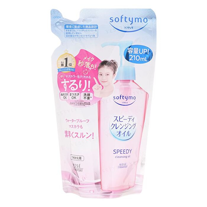 Softymo Cleansing Oil - Deep - 210ml Refill
