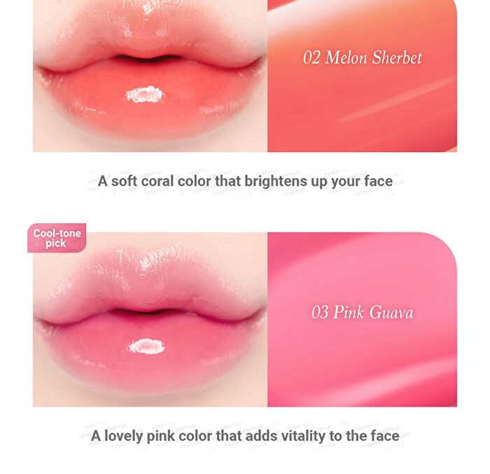 Juicy Dewy Tint Romantic Blossom Collection - 2 Colors - Berry Mochi