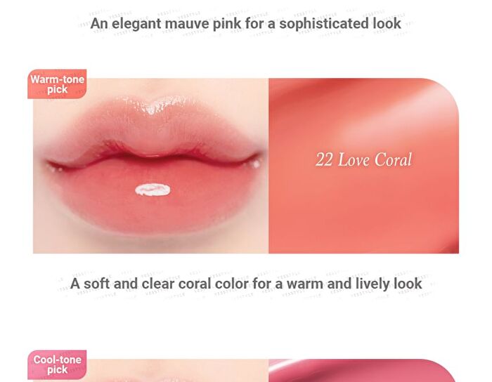 Juicy Dewy Tint Romantic Blossom Collection - 2 Colors - Berry Mochi