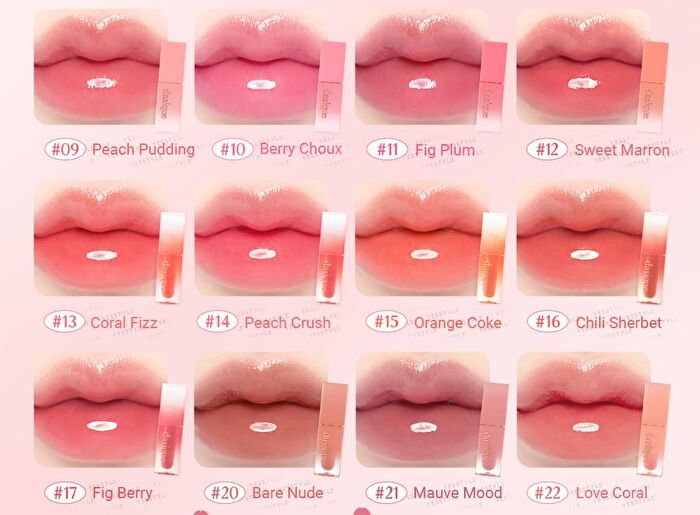 Juicy Dewy Tint Romantic Blossom Collection - 2 Colors - Berry Mochi