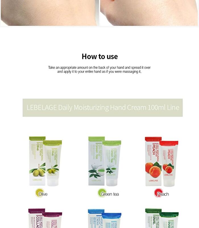 Daily Moisturizing Olive Hand & Foot Cream Set - 2 pcs