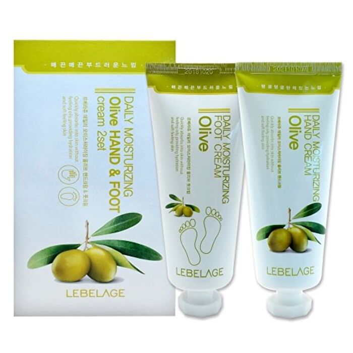 Daily Moisturizing Olive Hand & Foot Cream Set - 2 pcs