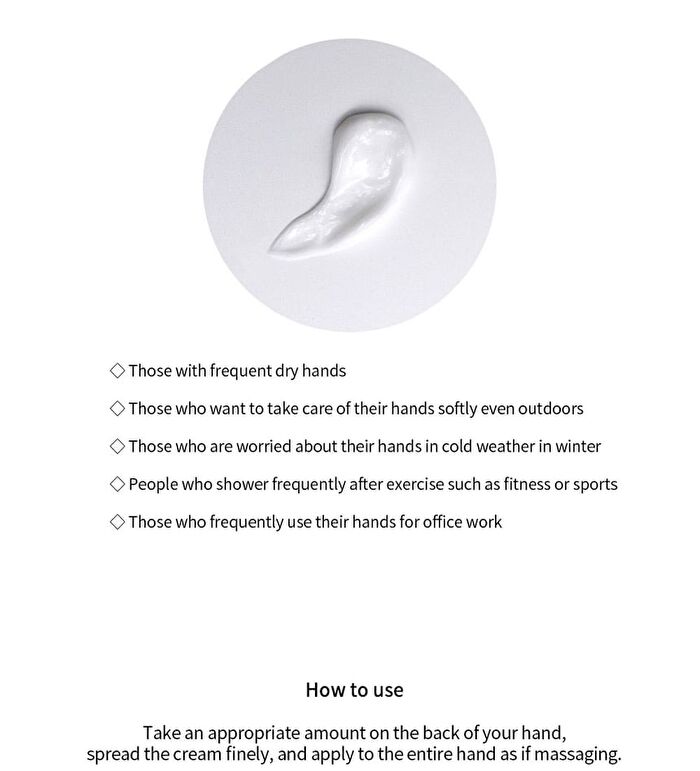 Moisturizing Hand Cream - 4 Types - Aqua