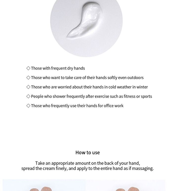 Moisturizing Hand Cream - 4 Types - Aqua