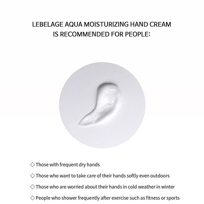 Moisturizing Hand Cream - 4 Types - Aqua