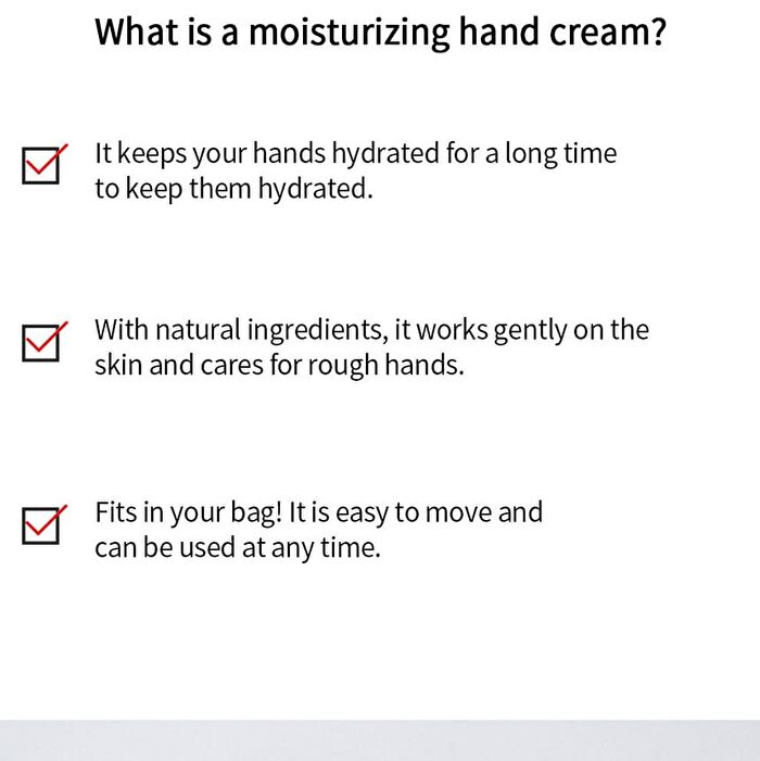 Moisturizing Hand Cream - 4 Types - Aqua
