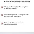 Moisturizing Hand Cream - 4 Types - Aqua