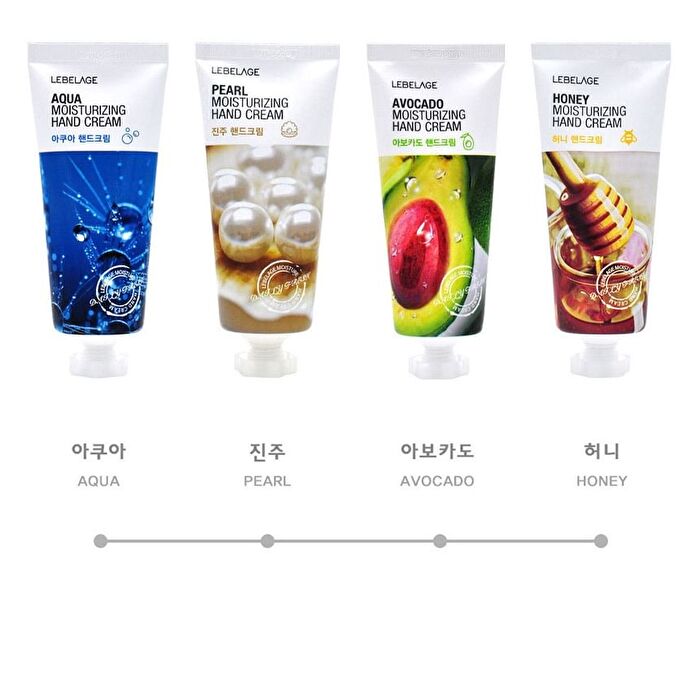 Moisturizing Hand Cream - 4 Types - Aqua